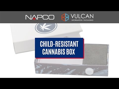 Child Resistant Cannabis Boxes and Packaging