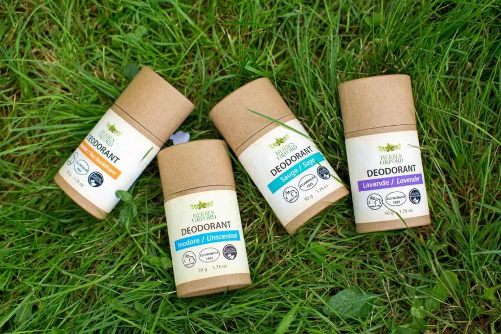 cardboard deodorant tubes