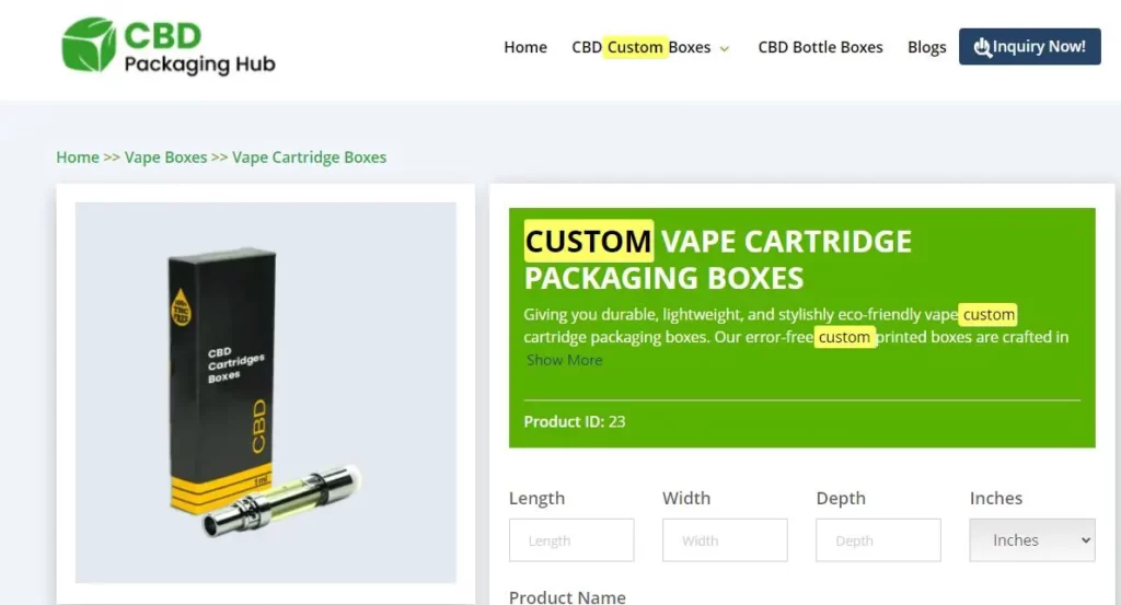 cbd packaging hub