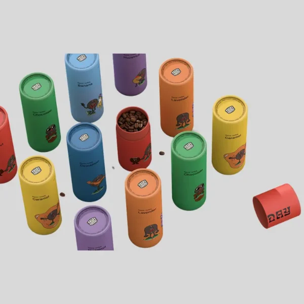 pure paper tube dye powder packaging wholesale