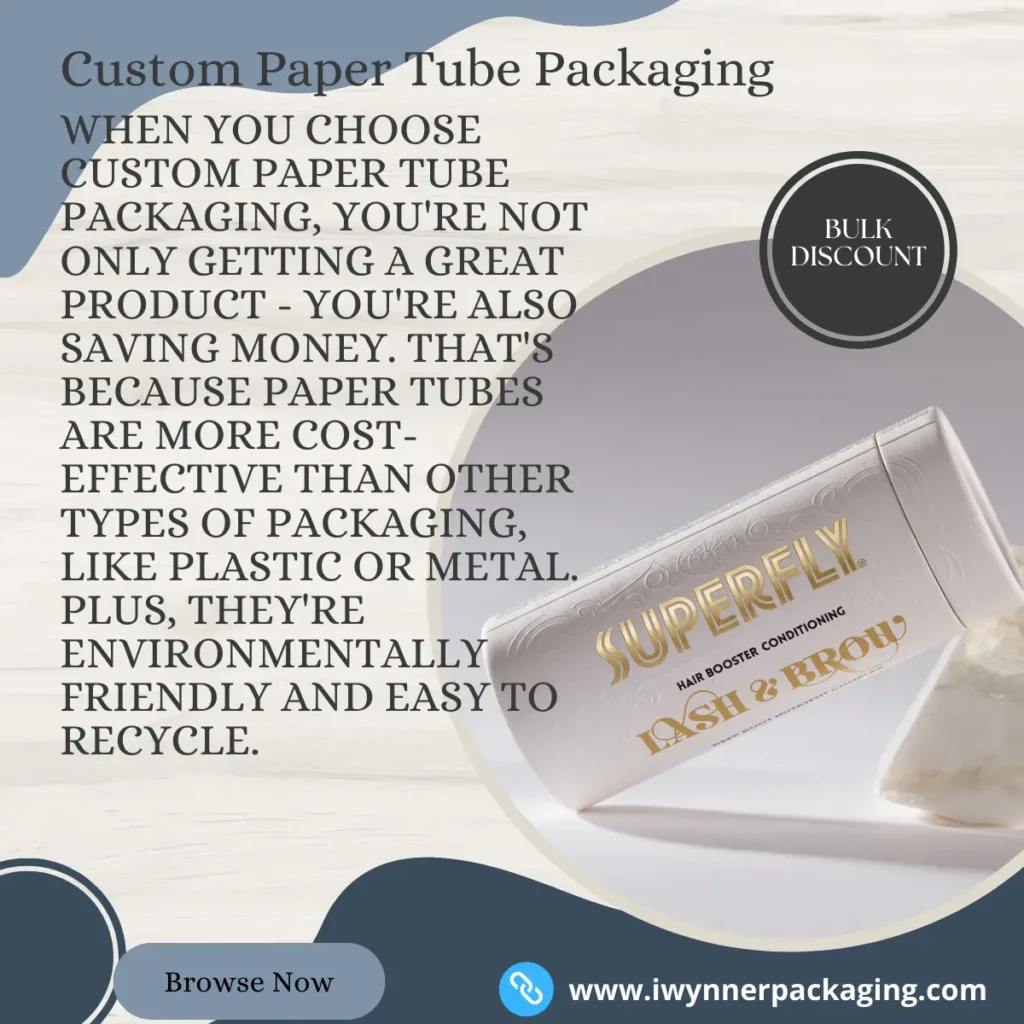 1 custom paper tube packaging