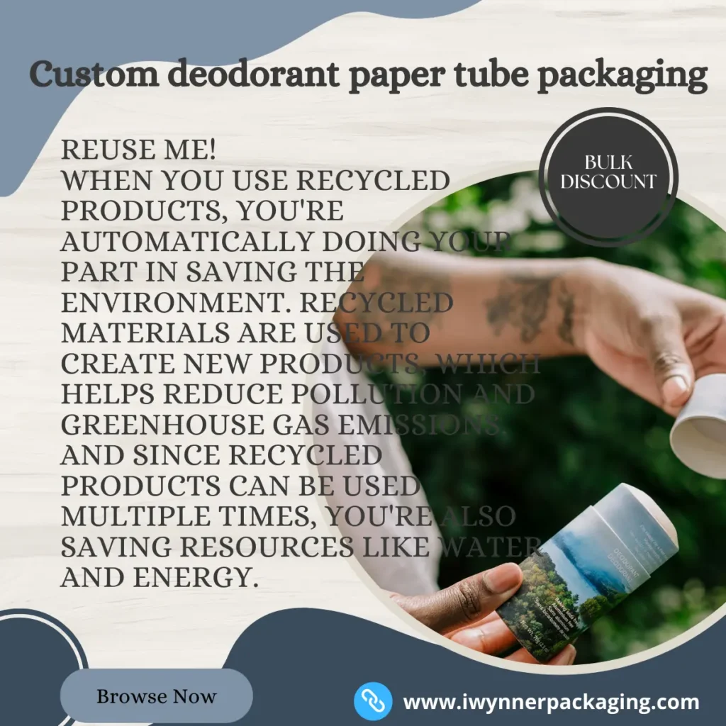 custom paper tube packaging